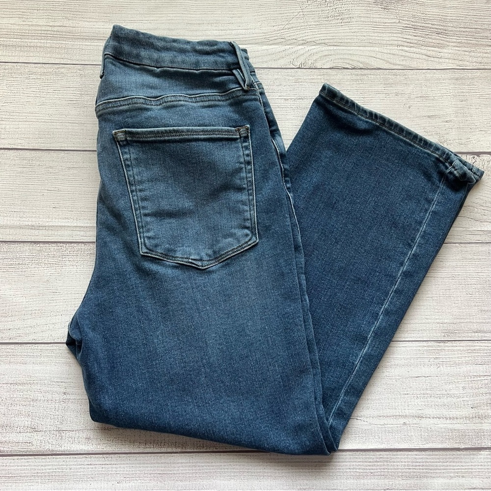 Good American Good Legs Crop Soft Tech Womens Jeans Size 15